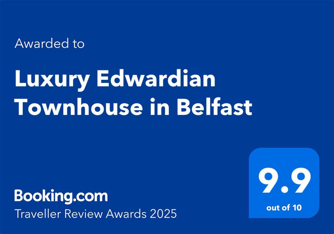 Luxury Edwardian Townhouse In Belfast Villa Екстериор снимка